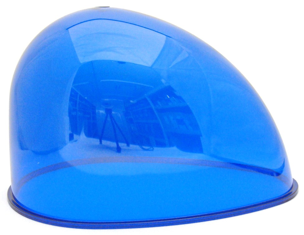 パトライト フラッシュボール 流線形回転灯 KY-12 青色 12V パトライト フラッシュボール 流線形回転灯 KY-12 青色 12V人