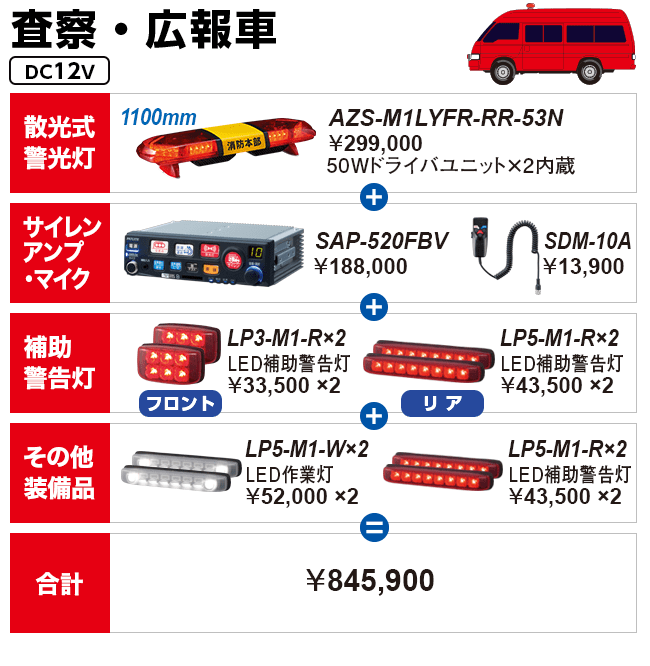 査察・広報車