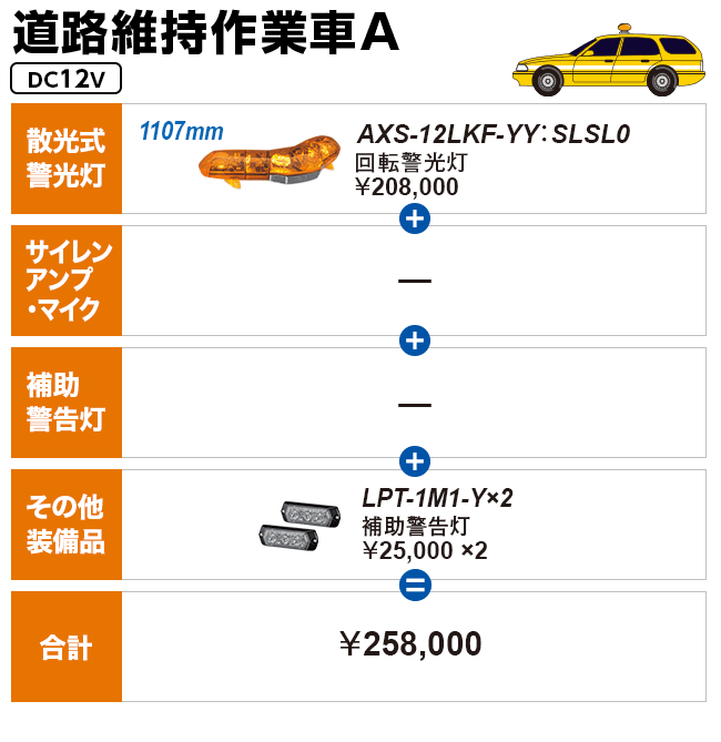 道路維持作業車A