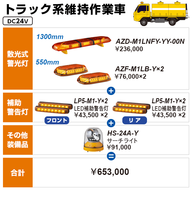 トラック系維持作業車