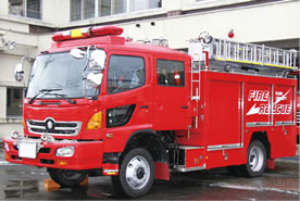 消防車両 救助工作車：改善事例 | 株式会社パトライト