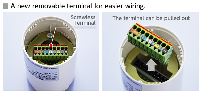 Un nuevo terminal removible para un cableado más fácil