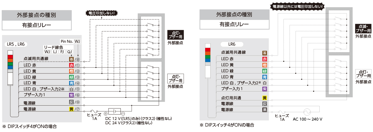 ブザーユニット（LR6 / 信号線 2 音制御仕様） - LR6-BW+B0960 | 株式