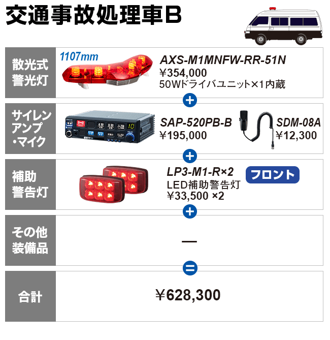 事故処理車B