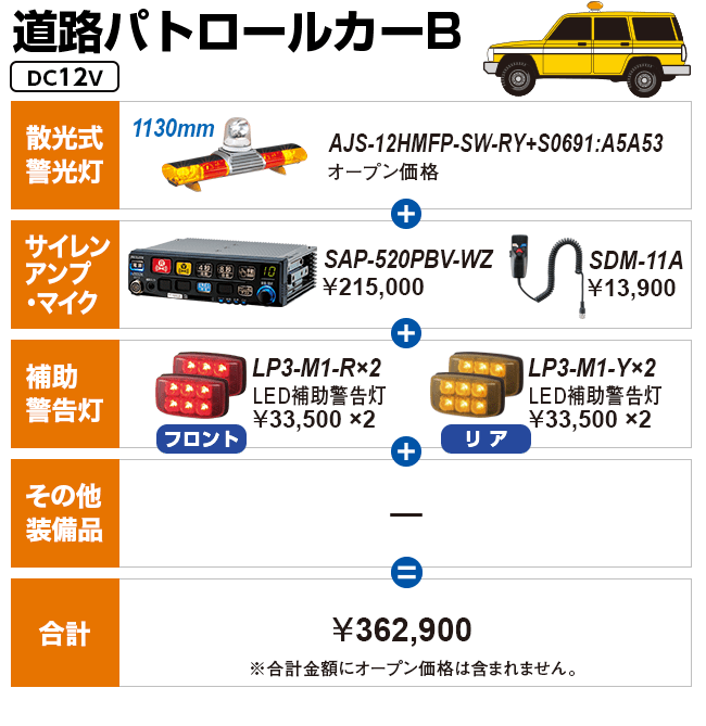 道路パトロールカーB