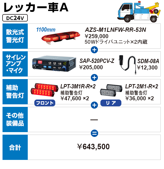 レッカー車A