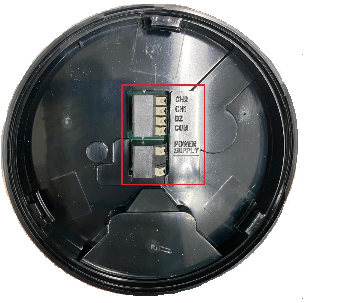 パトライト 表示灯 SL08-M1KTB-B Φ80 DC12?24V 発光パターン（3種） 青色 ブザー付 2点穴式取付 プッシュイン端子 - 2